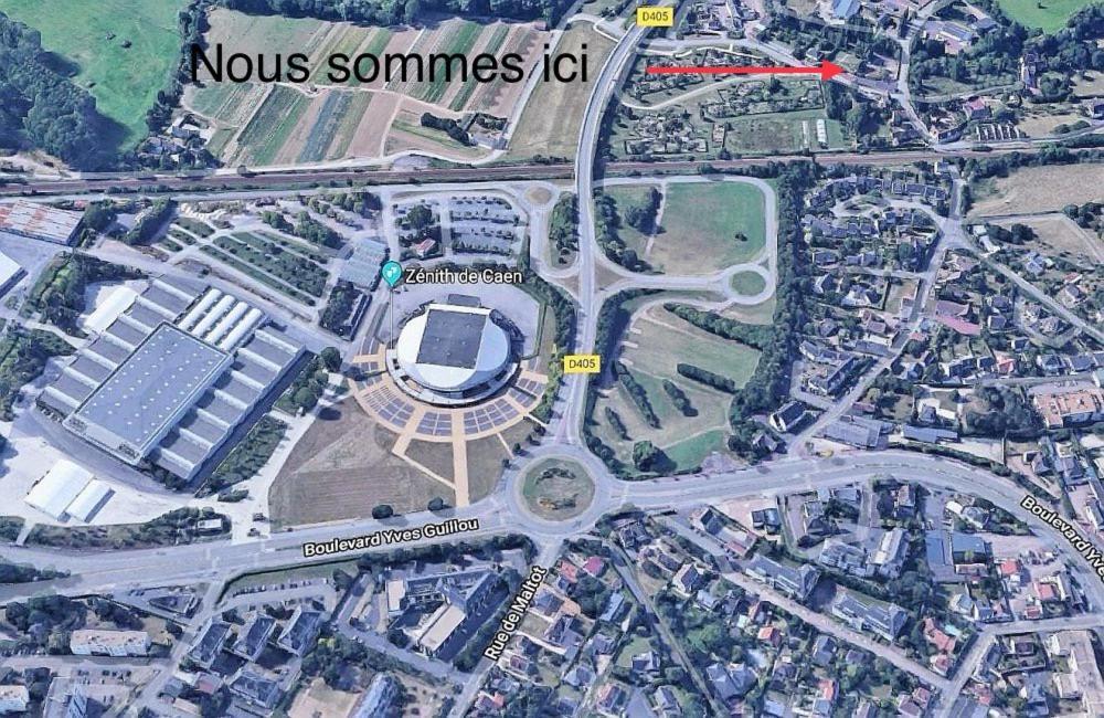 Le Noe Villa Caen Eksteriør billede