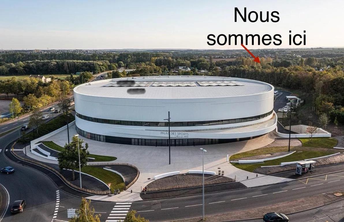 Le Noe Villa Caen Eksteriør billede